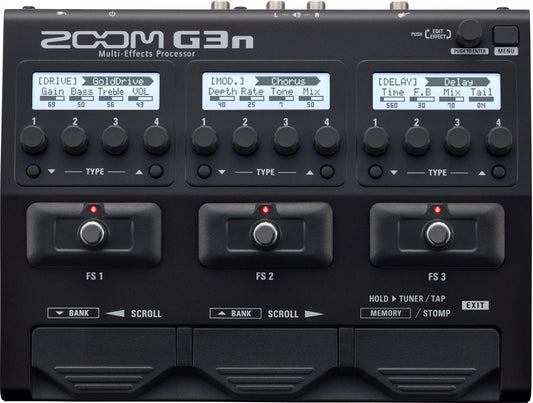 Zoom G3n Multi-Effects Processor for Guitarists