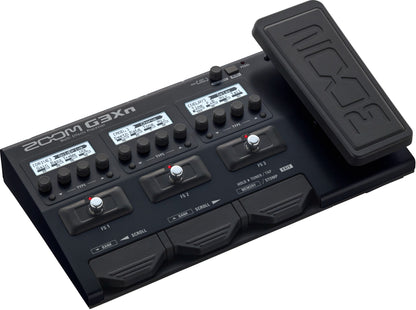 Zoom G3Xn Multi-Effects Processor with Expression Pedal for Guitarists