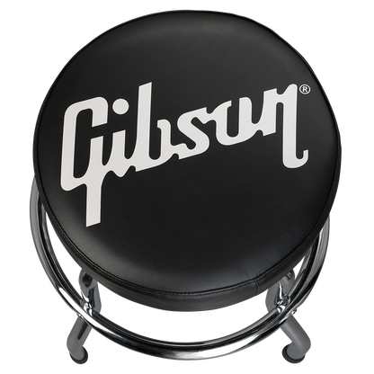 Gibson Premium Playing Stool Standard Logo - Short Chrome