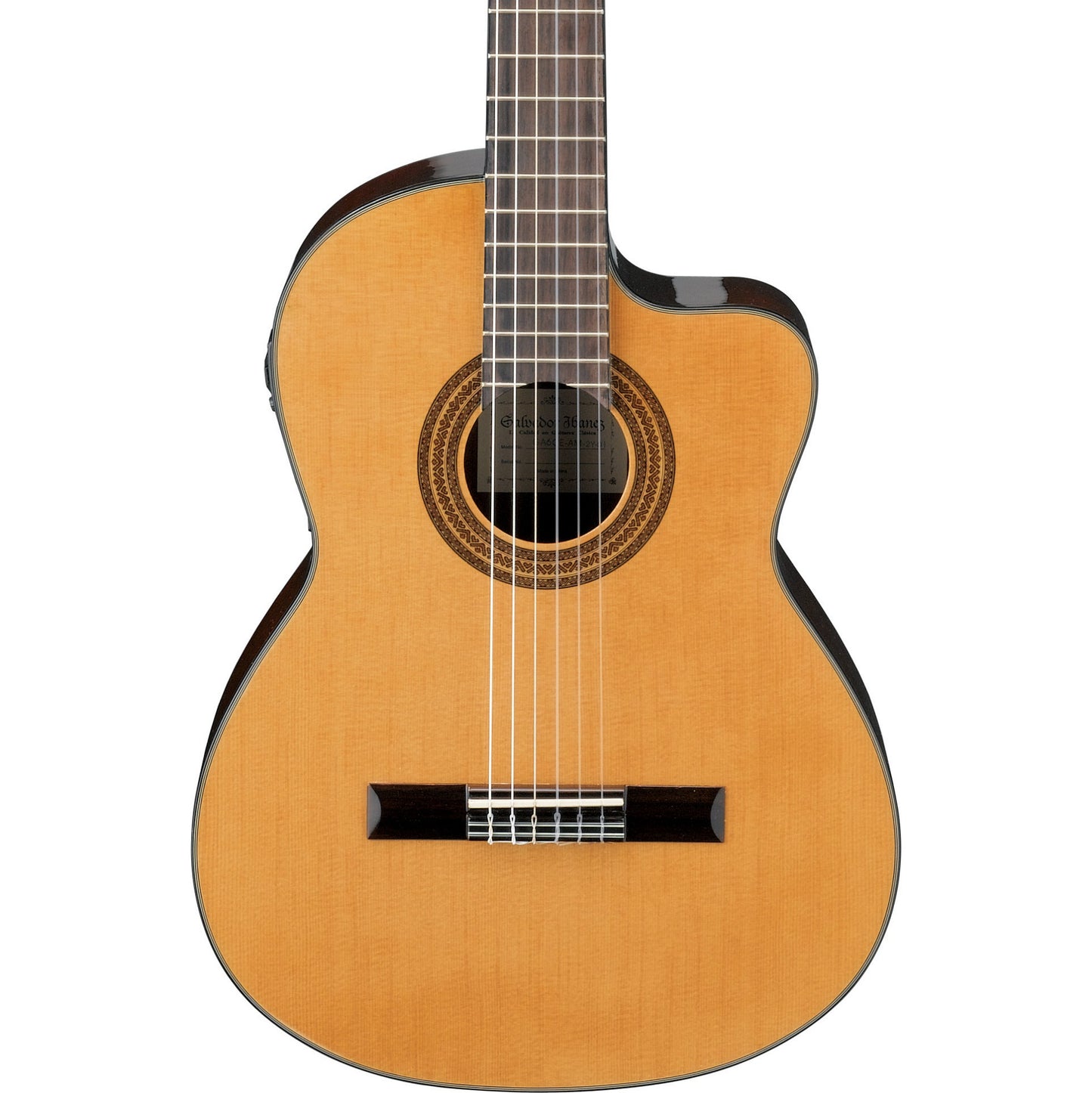 Ibanez GA6CE Classical Cutaway Acoustic/Elec Guitar Alto Music