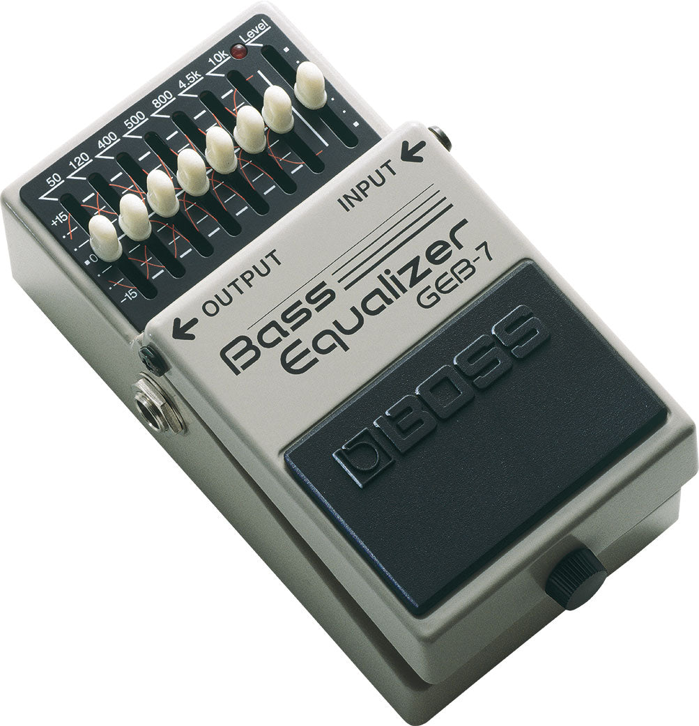 bass equalizer pedal Boss GEB-7 Bass Equalizer Pedal