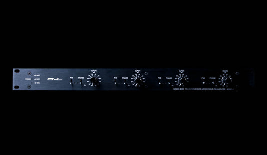 GML 8304 4-Channel Microphone Preamp with 8355 Power Supply