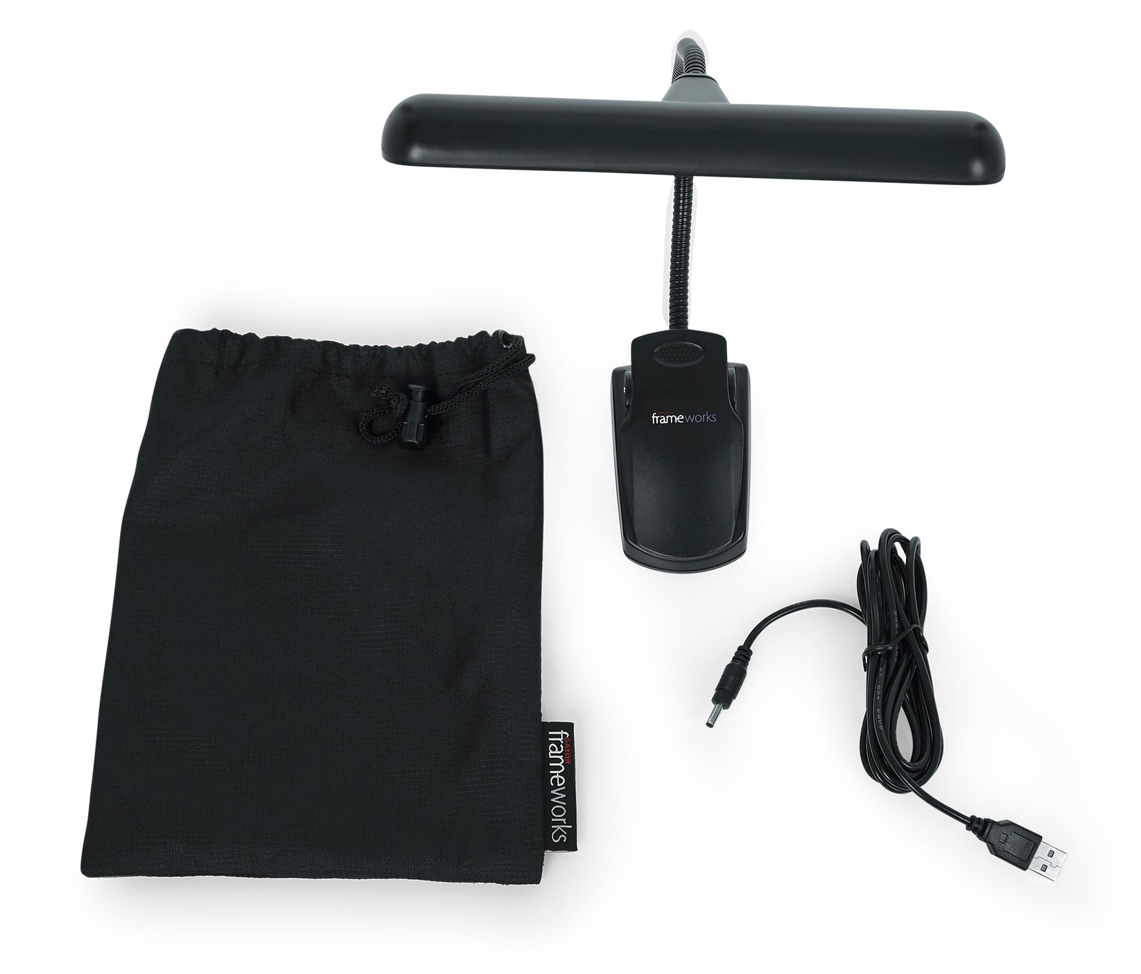 Gator Gator Frameworks ClipOn Red LED Music Lamp GFWMUSLEDR Alto Music