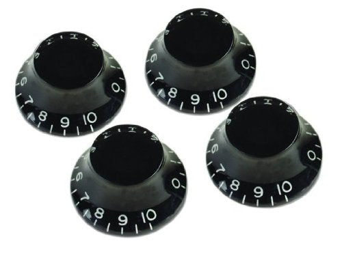 Gibson Top Hat Knobs in Black (4-Pack) (PRHK-010)