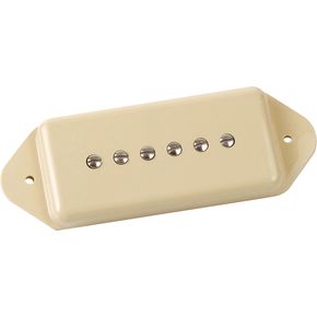 Gibson P-90/P-100 Pickup “Dog Ear” Cover in Creme