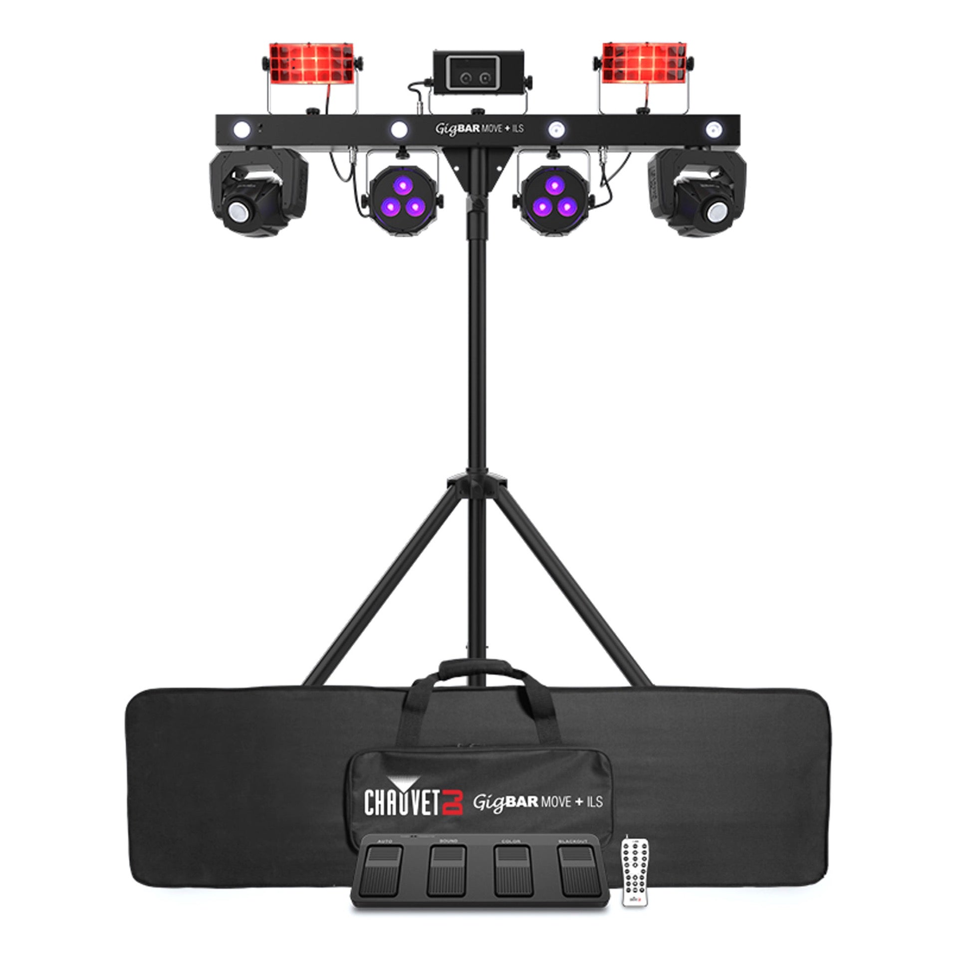 Multi Bar Move Chauvet DJ Gig Bar Move + ILS 5-in-1 LED Lighting System with 2 Moving ...