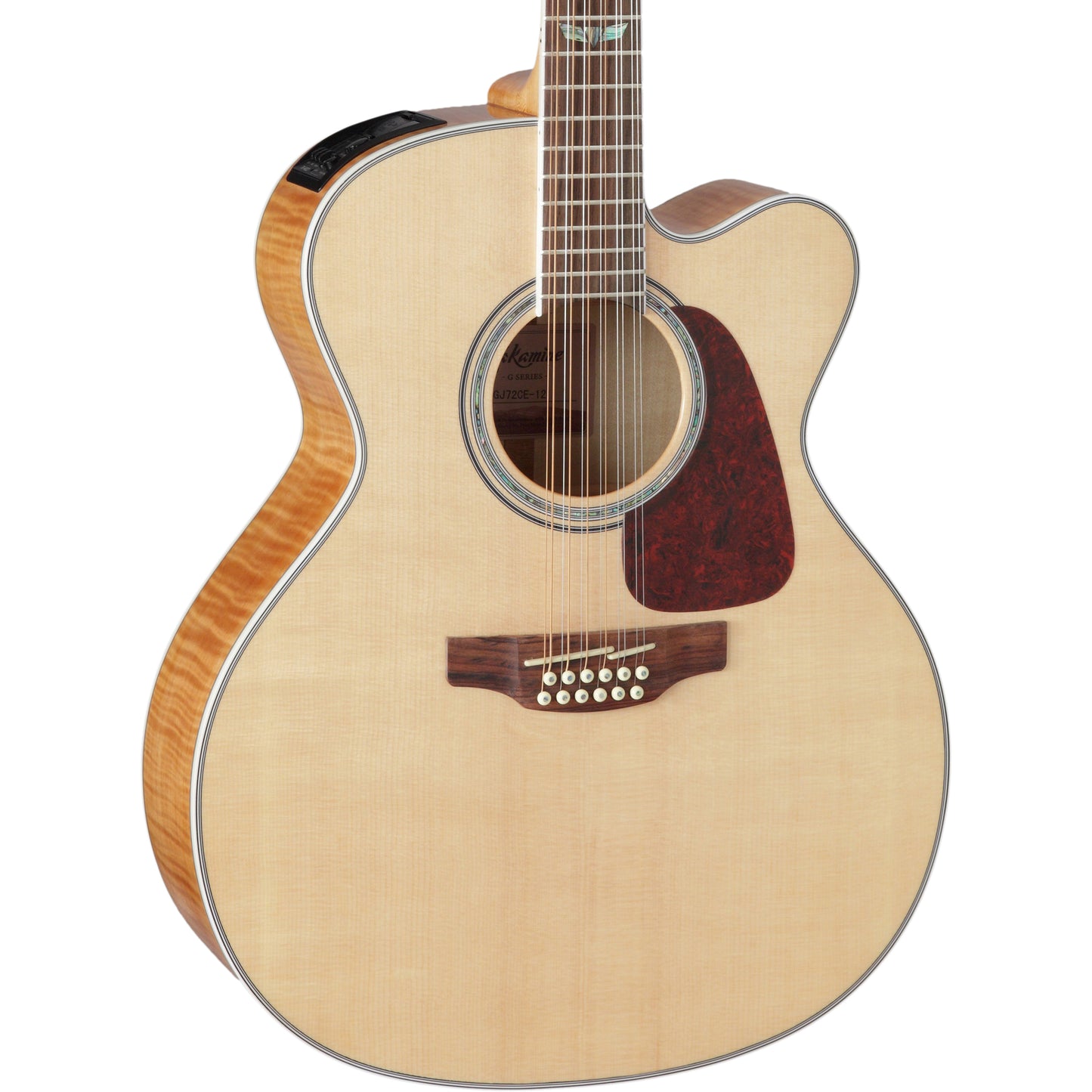 Takamine G Series GJ72CE-12NAT Jumbo 12-String Acoustic Electric Guitar