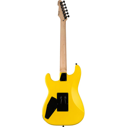 ESP LTD GL-200MT George Lynch Signature M1 Electric Guitar, Yellow w/ Tiger Graphic