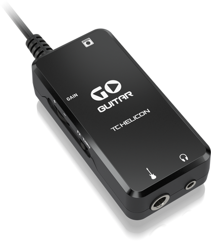 TC Helicon GO GUITAR Portable Guitar Interface for Mobile Devices