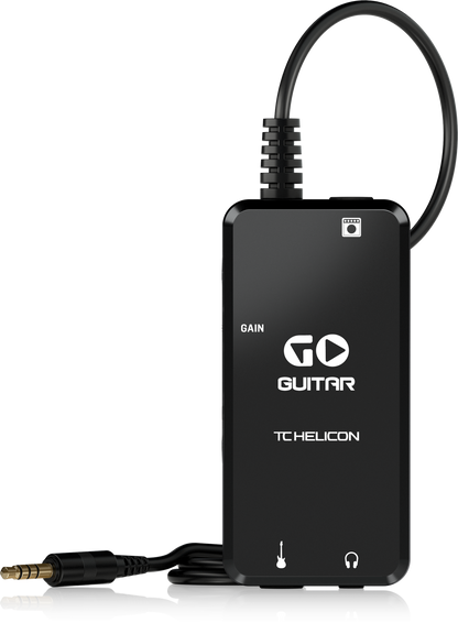 TC Helicon GO GUITAR Portable Guitar Interface for Mobile Devices