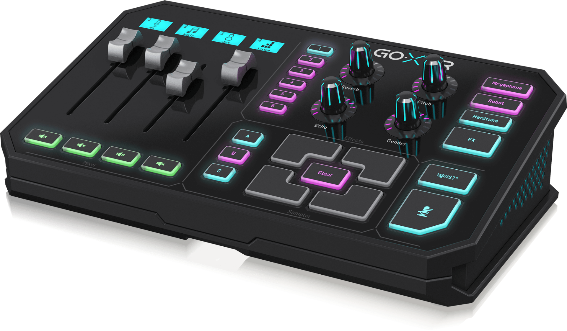 TC Helicon GoXLR Mixer, Sampler, & Voice FX for Streamers