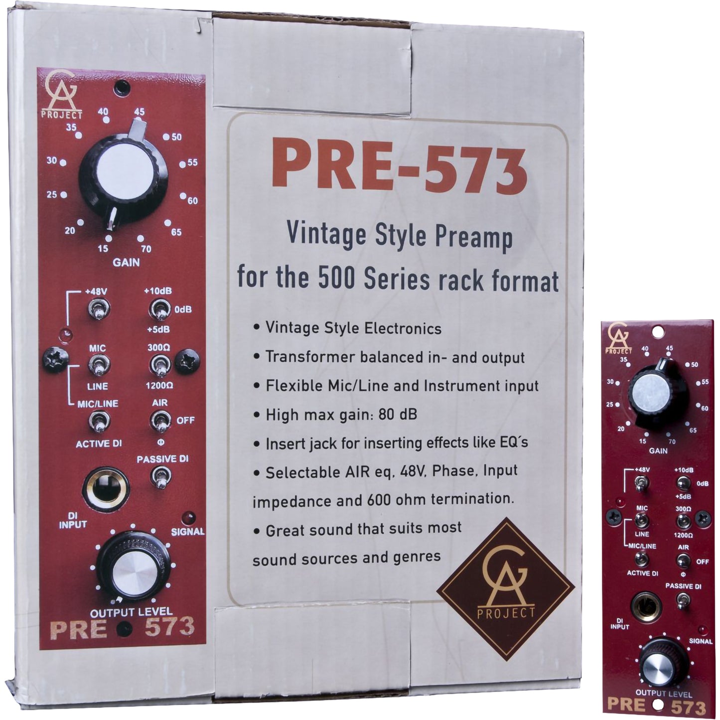 Golden Age Project PRE-573 PRE573 500-Series Microphone Preamp