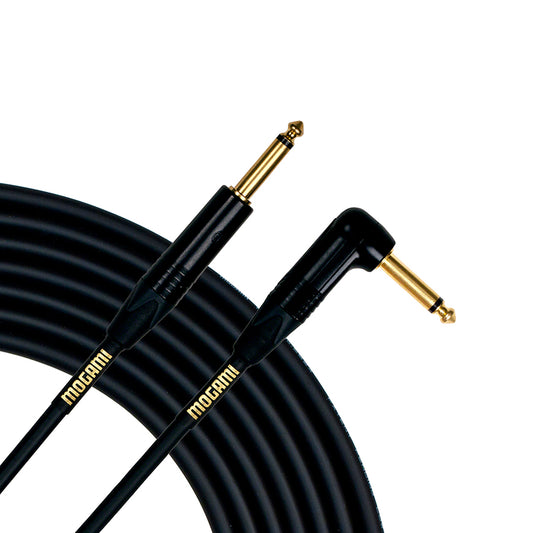 Mogami Gold Instrument 6 Foot R Instrument Cable w/ Right Angle