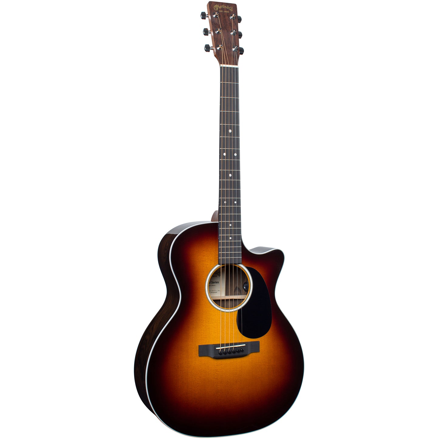 Martin GPC-13E 6-String Acoustic Electric Guitar in Burst