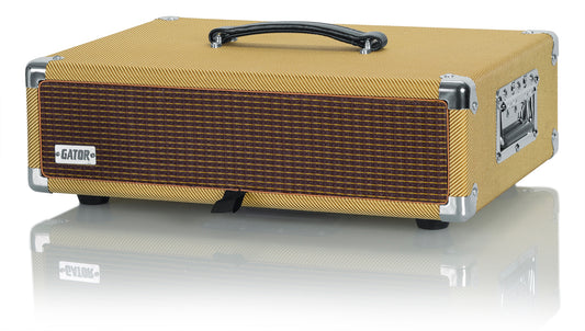 Gator GR-RETRORACK-2TW Vintage Amp Vibe Rack Case - 2U Tweed