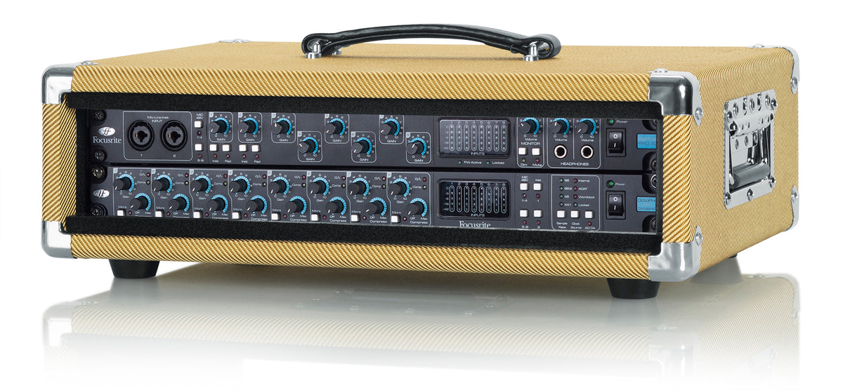 Gator GR-RETRORACK-2TW Vintage Amp Vibe Rack Case - 2U Tweed – Alto Music