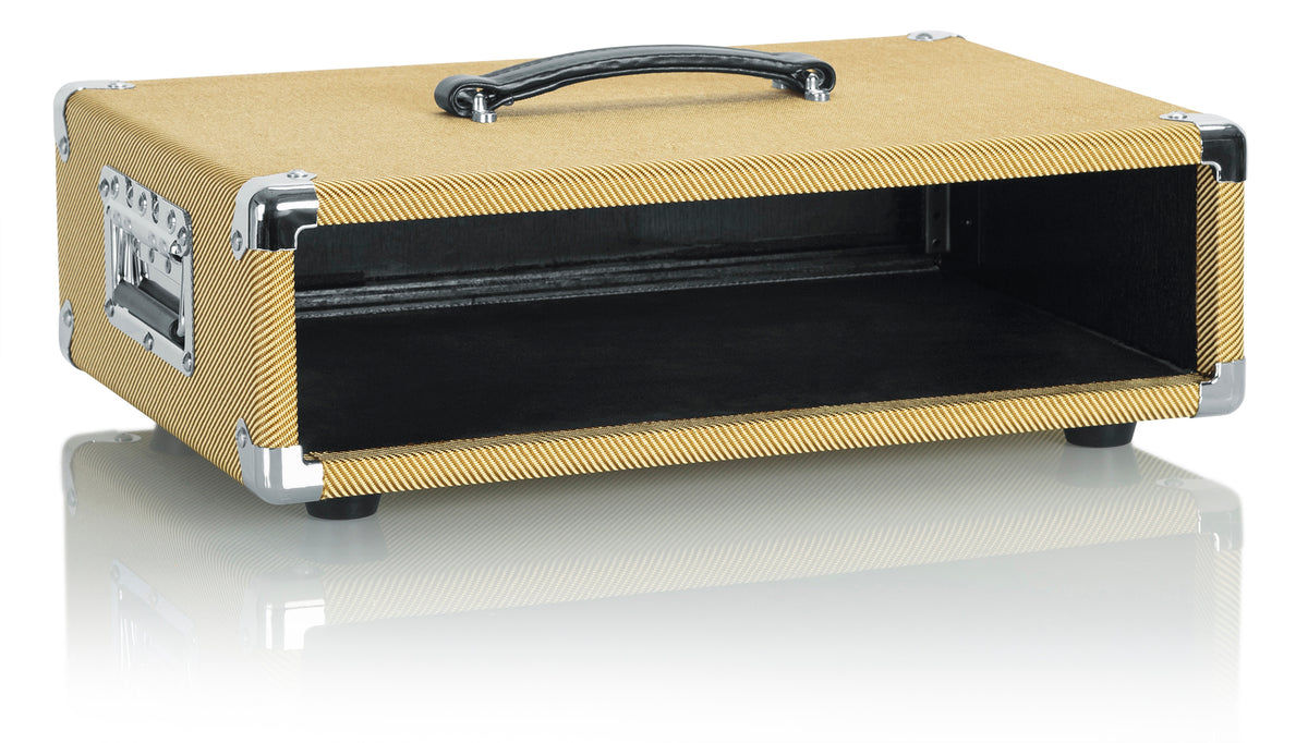 Gator GR-RETRORACK-2TW Vintage Amp Vibe Rack Case - 2U Tweed – Alto Music