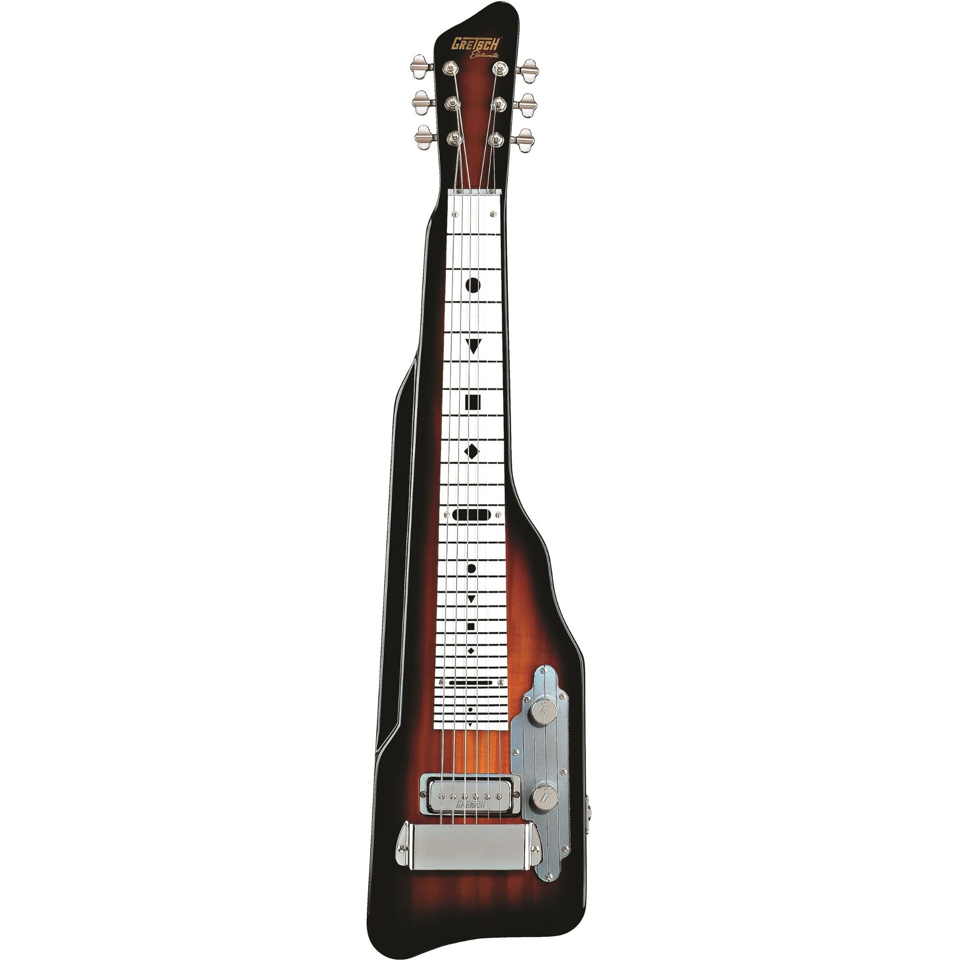 gretsch g5700 electromatic lap steel tobacco sunburst Guitars Guitar and has a 22.5 scale length and 1.875 nut width Gretsch G5700 Electromatic Lap Steel
