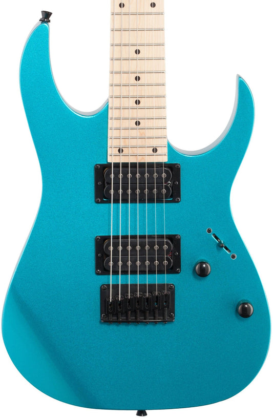Ibanez GRG7221M MLB 7-String Electric Guitar Metallic Light Blue