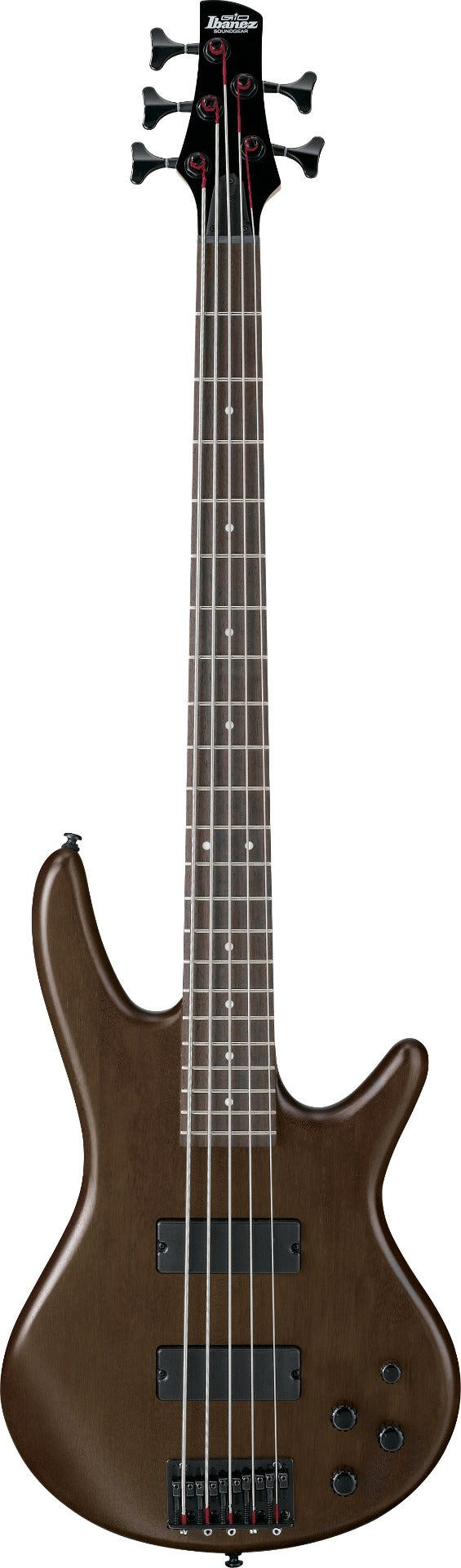 Ibanez GSR205 5-String Bass - Walnut Flat Finish