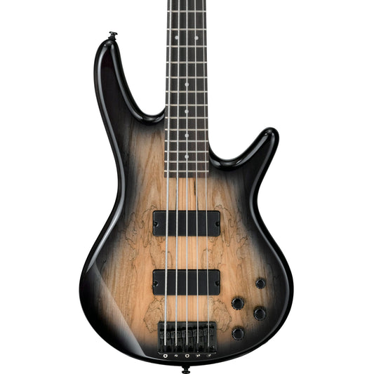 Ibanez Gio 5 String Electric Bass Guitar In Natural Gray Burst