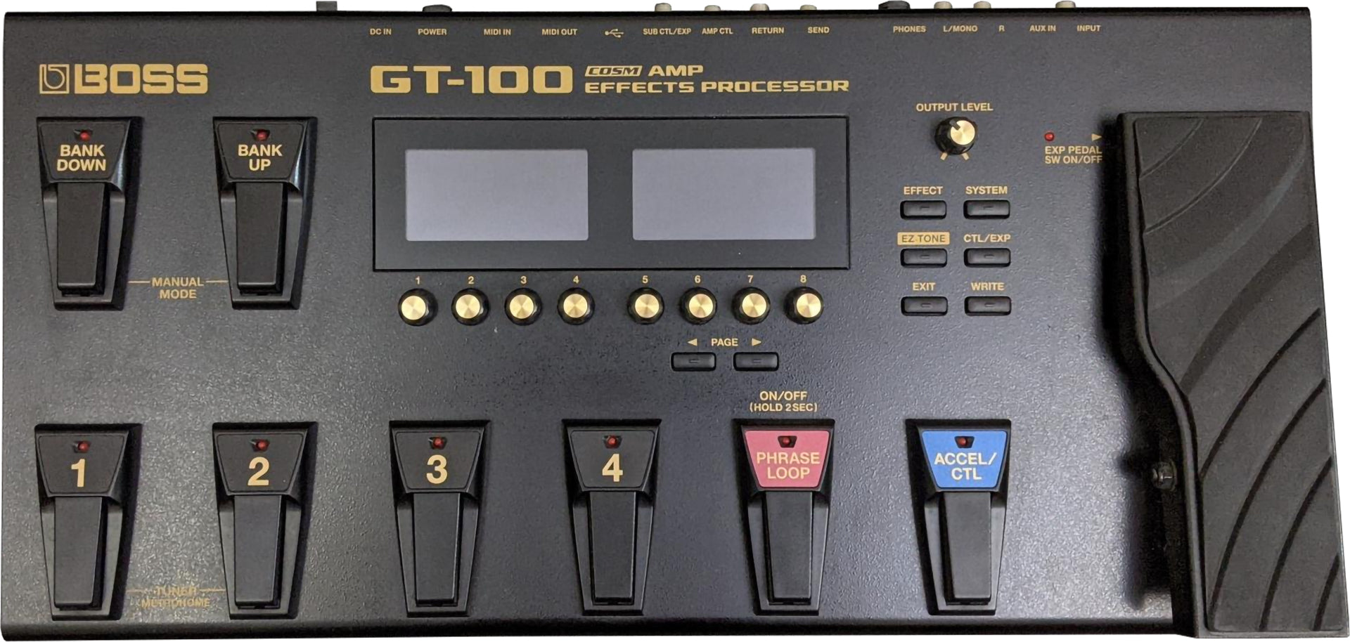 Boss GT-100 Guitar Amplifier Effects Guitar Processor – Alto Music