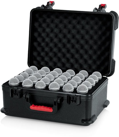 Gator Cases GTSA-MIC30 Microphone Case for 30 Handheld Microphones (Wired)