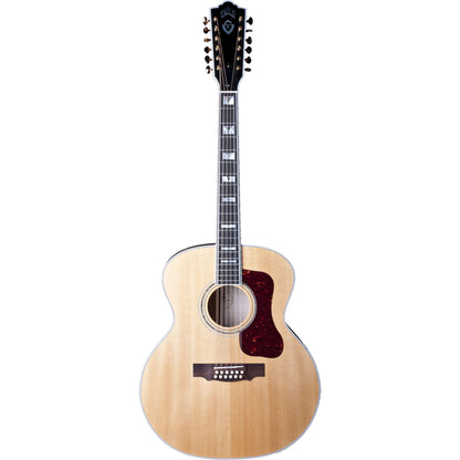 Guild F-412 Traditional Series 12 String Jumbo Acoustic Guitar Blonde with DTAR