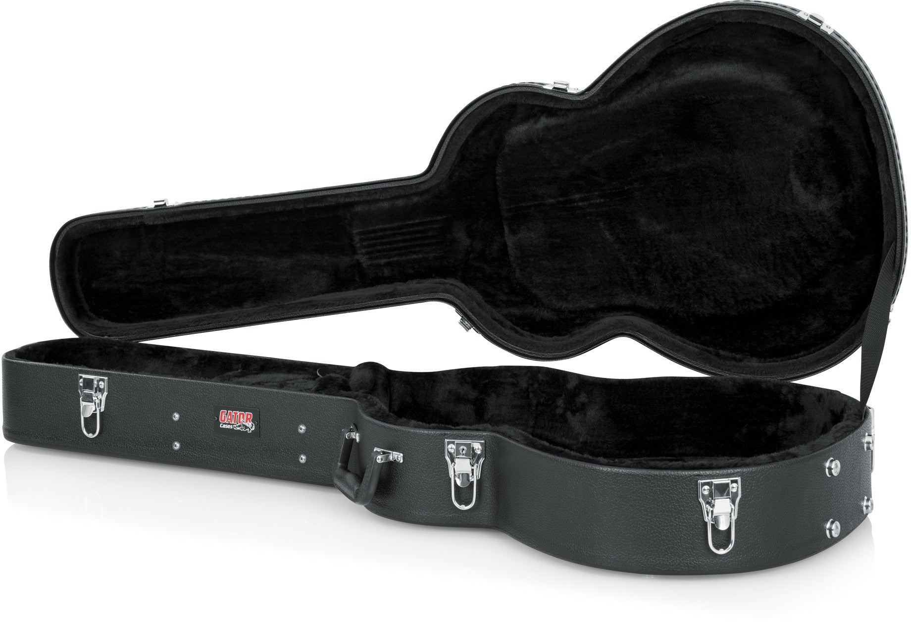 Gator Cases Hard-Shell Wood Case for Martin 000-Style Acoustic