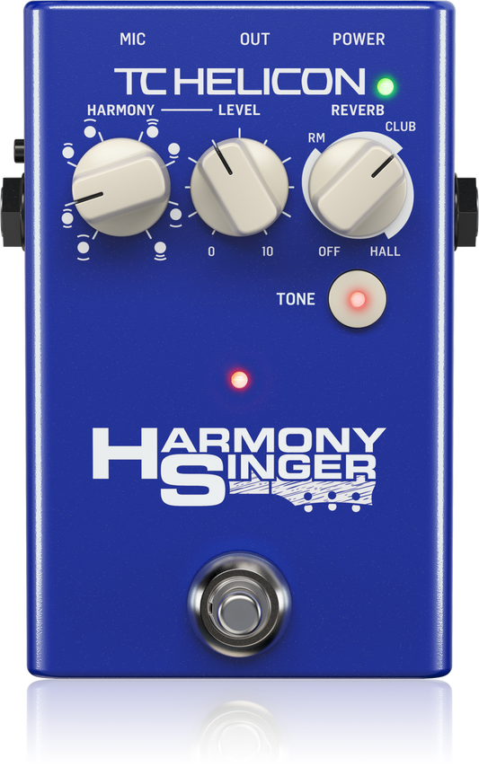 TC Helicon Harmony Singer 2 Vocal Effects Stompbox Pedal