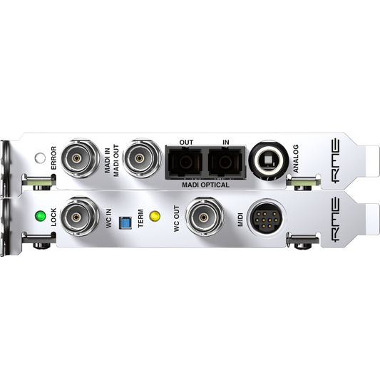 RME HDSPE MADI 24Bit 96K-Channel PCIe Card