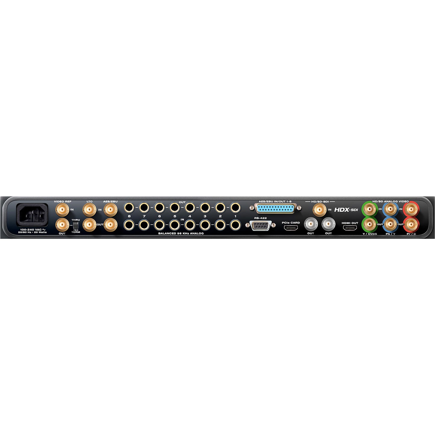 MOTU HDX-SDI Cross Platform SDI/HDMI/Analog Video Interface with Thunderbolt