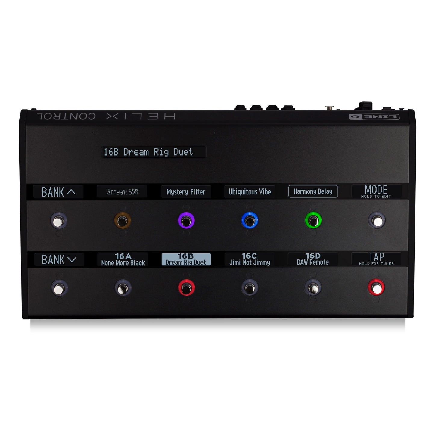 Line 6 Helix Control Floor-Based Controller for Helix Rack Guitar Processor