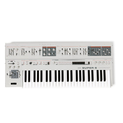 UDO Audio Super 6 Polyphonic Synthesizer Limited Edition White