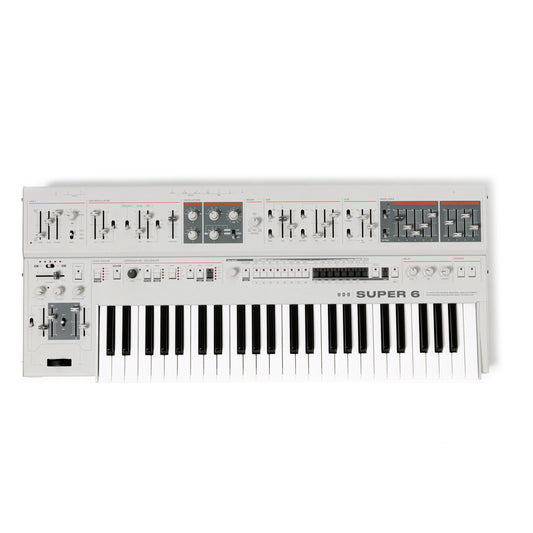UDO Audio Super 6 Polyphonic Synthesizer Limited Edition White