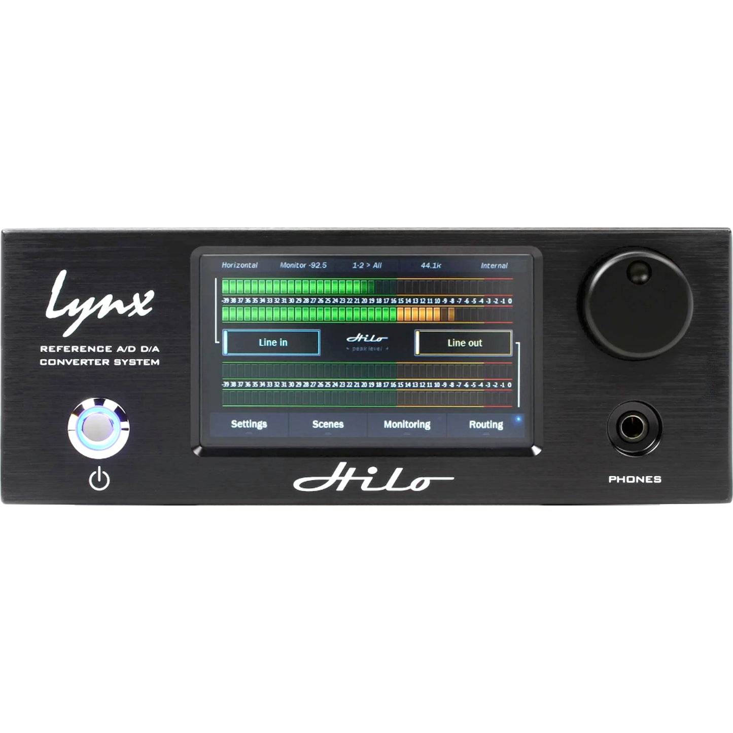 Lynx Hilo A/D D/A Converter System in Black