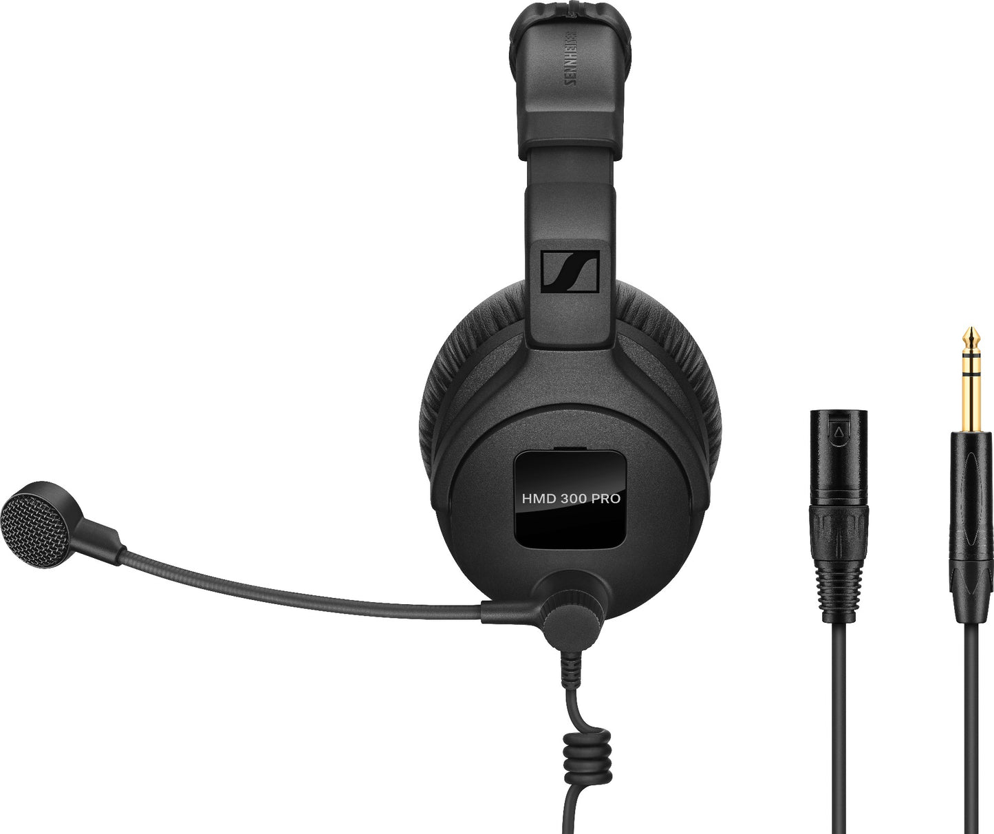 Sennheiser HMD 300 XQ-2 Headset w/ Boom Mic & Cable with XLR & 1/4"" Jacks