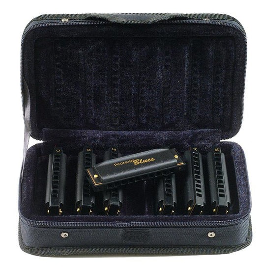 Hohner PBH7 Piedmont Blues 7 Piece Harmonica Set