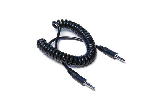 Hosa CMM-105C Cable 3.5mm TRS to Same Coiled 5ft