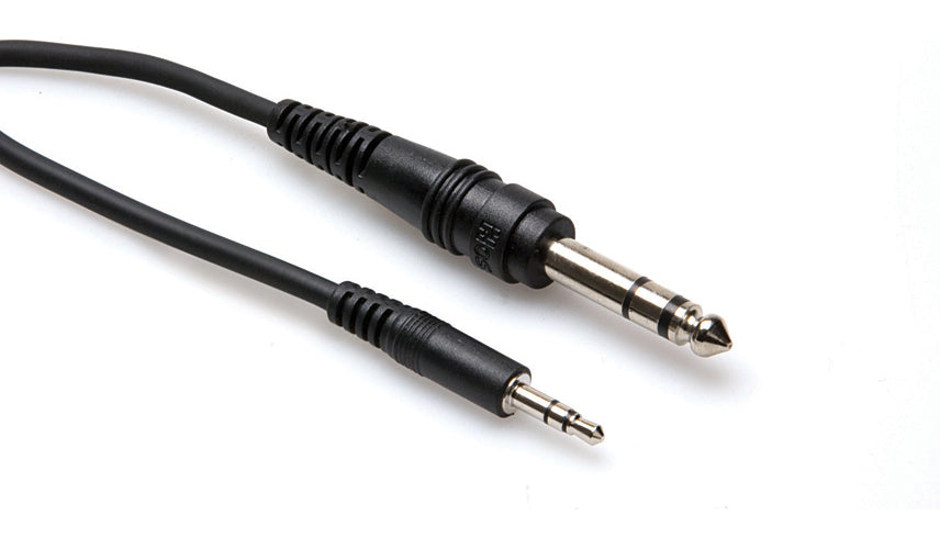 Hosa CMS110 Cable 3.5mm TRS to 1/4"" TRS 10ft