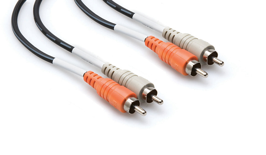 Hosa CRA201 Dual Cable RCA to RCA 1 Meter
