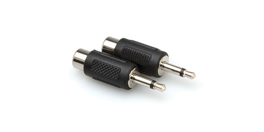 Hosa GRM-114 Adaptor RCA to 3.5mm TS 2pc