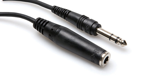 Hosa HPE-325 Headphone Ext 1/4"" to Same 25ft