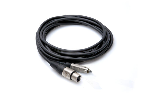 Hosa HXR-010 Pro Cable XLR Female to RCA 10ft