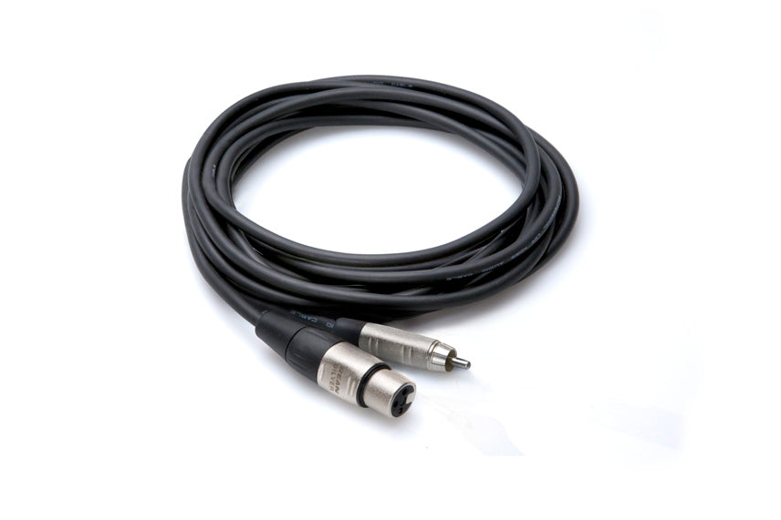 Hosa HXR-020 Pro Cable XLR Female to RCA 20ft