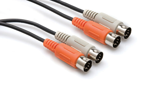 Hosa MID201 Dual MIDI Cable 1m