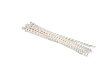 Hosa WTI-173 Wire Ties Plastic Wh 10in 20pc