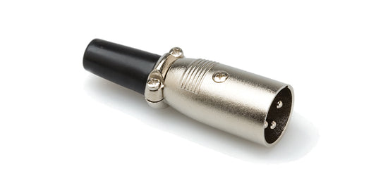 Hosa XLM-025 Connector XLR Male Clamp Strain Relief