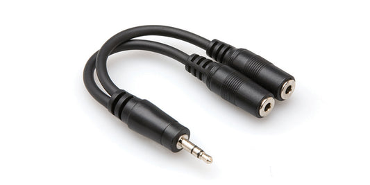 Hosa YMM-232 Y Cable 3.5mm TRS to 3.5mm TRS Female