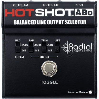 Radial HotShot ABO Line Output Selector